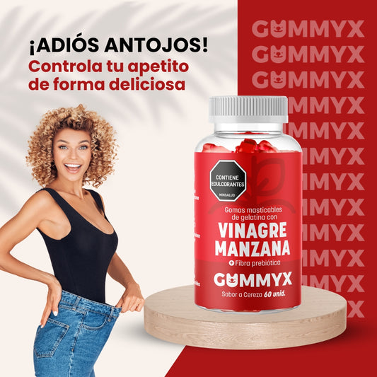 GOMAS VINAGRE DE MANZANA (únicas con 60 unidades)