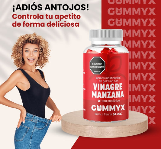 GOMAS VINAGRE MANZANA (60 GOMAS x FRASCO)