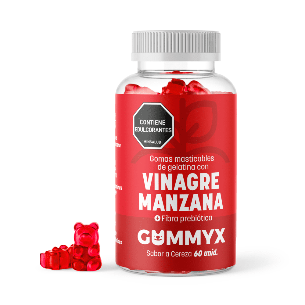 GOMAS VINAGRE DE MANZANA (únicas con 60 unidades)