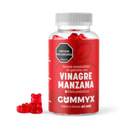 GOMAS VINAGRE DE MANZANA (únicas con 60 unidades)